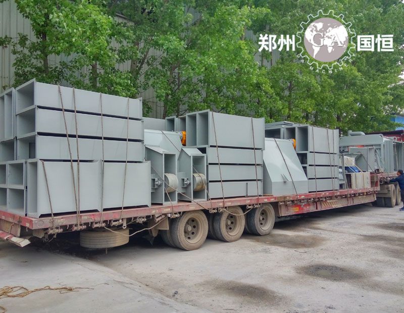 10噸/時膩子粉成套設備發(fā)往蘇州